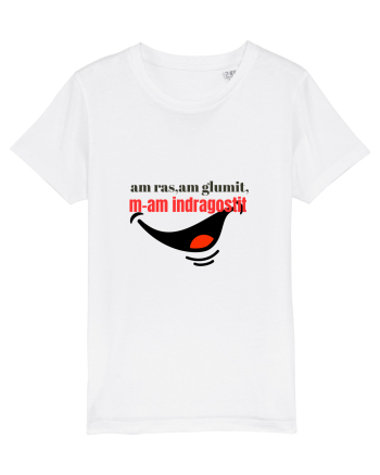 Am ras, am glumit, m-am îndrăgostit  White