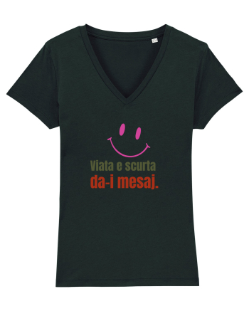 Viata e scurta. Da-i mesaj  Black