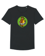 Hallo, Kronstadt! (Salut, Brașov!) Tricou mânecă scurtă guler larg Bărbat Skater
