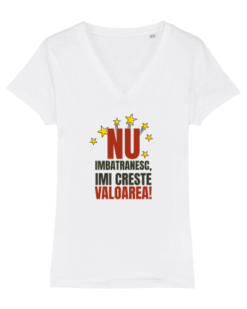 Nu imbatranesc, imi creste valoarea  White