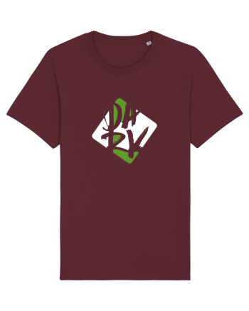 DARK (verde, alb) Burgundy