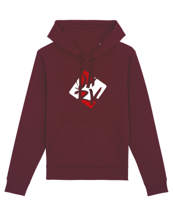 DARK (rosu, alb) Burgundy