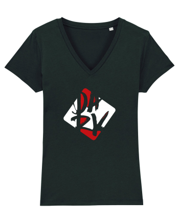 DARK (rosu, alb) Black
