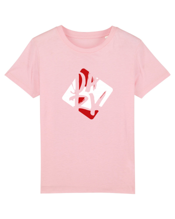 DARK (rosu, alb) Cotton Pink