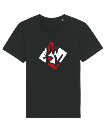 DARK (rosu, alb) Black