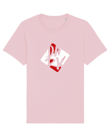 DARK (rosu, alb) Cotton Pink