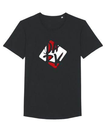 DARK (rosu, alb) Black