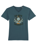 Go hug yourself - Shiva style Tricou mânecă scurtă guler V Bărbat Presenter