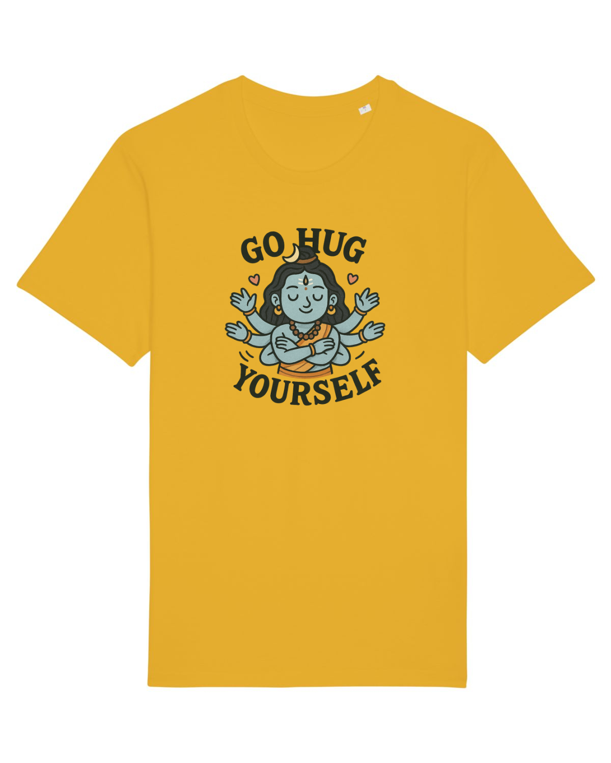 Tricou mânecă scurtă Unisex Rocker Spectra Yellow