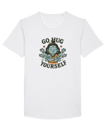 Go hug yourself - Shiva style Tricou mânecă scurtă guler larg Bărbat Skater