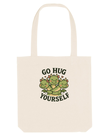Go hug yourself - dragon style Natural