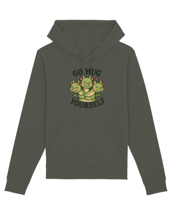 Go hug yourself - dragon style Khaki