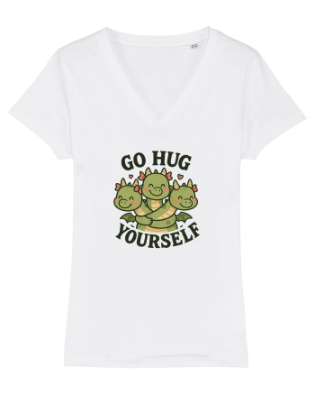 Go hug yourself - dragon style White