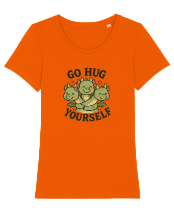 Go hug yourself - dragon style Bright Orange