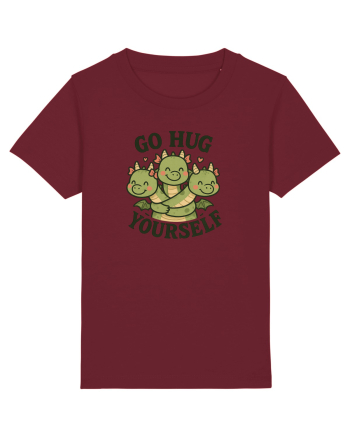 Go hug yourself - dragon style Burgundy