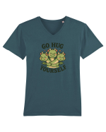 Go hug yourself - dragon style Tricou mânecă scurtă guler V Bărbat Presenter