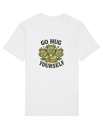 Go hug yourself - dragon style White