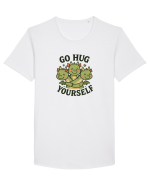 Go hug yourself - dragon style Tricou mânecă scurtă guler larg Bărbat Skater
