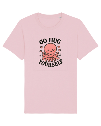 Go hug yourself - octopus style Cotton Pink