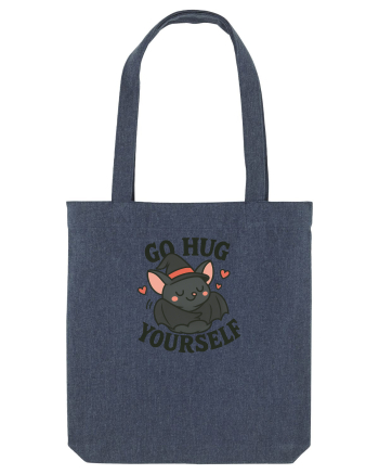 Go hug yourself - Halloween bat style Midnight Blue