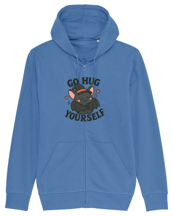 Go hug yourself - Halloween bat style Bright Blue