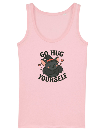 Go hug yourself - Halloween bat style Cotton Pink