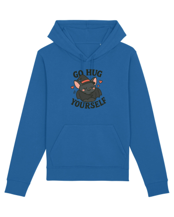 Go hug yourself - Halloween bat style Royal Blue
