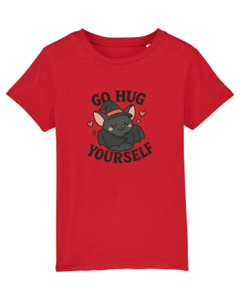 Go hug yourself - Halloween bat style Red