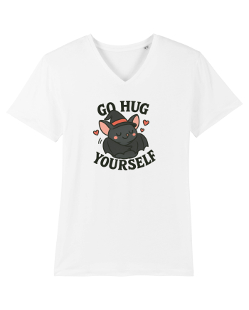 Go hug yourself - Halloween bat style White