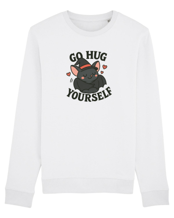 Go hug yourself - Halloween bat style White