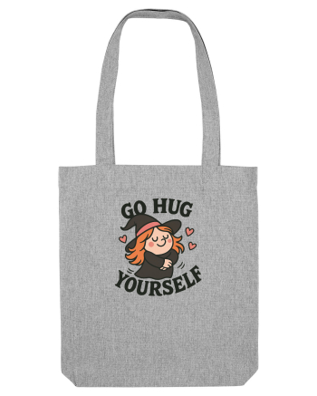 Go hug yourself - Halloween witch style Heather Grey