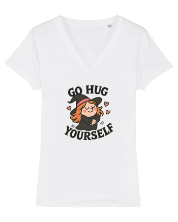 Go hug yourself - Halloween witch style White