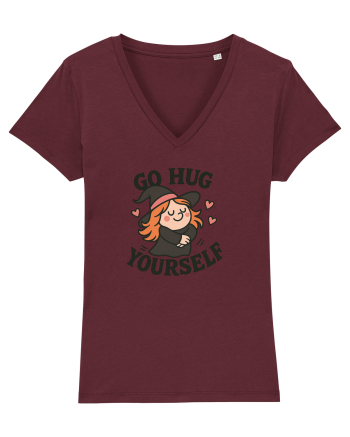 Go hug yourself - Halloween witch style Burgundy