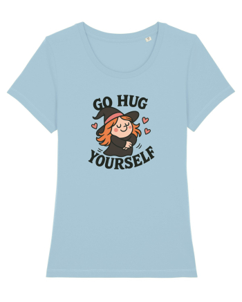 Go hug yourself - Halloween witch style Sky Blue
