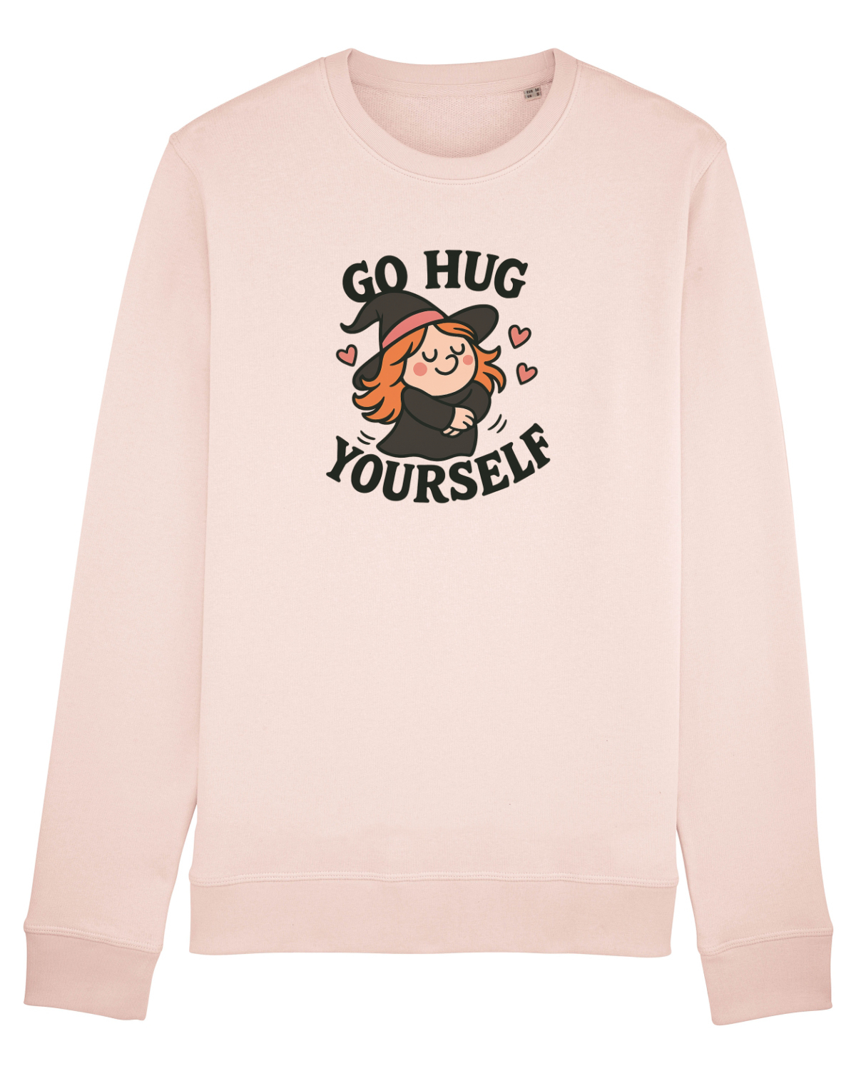 Bluză mânecă lungă Unisex Rise Candy Pink