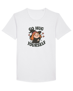 Go hug yourself - Halloween witch style Tricou mânecă scurtă guler larg Bărbat Skater