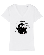 Holy Moly - Floating meditation Tricou mânecă scurtă guler V Damă Evoker