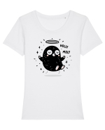 Holy Moly - Floating meditation Tricou mânecă scurtă guler larg fitted Damă Expresser