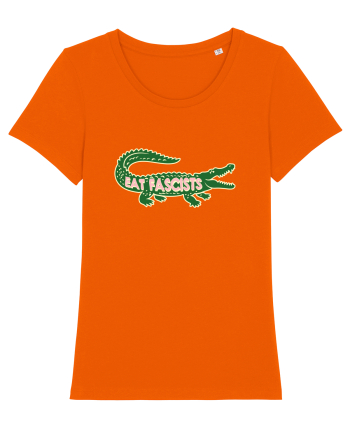 Eat Fascists Bright Orange