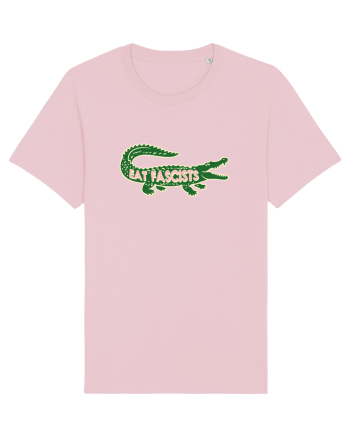 Eat Fascists Cotton Pink