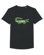 Eat Fascists Tricou mânecă scurtă guler larg Bărbat Skater