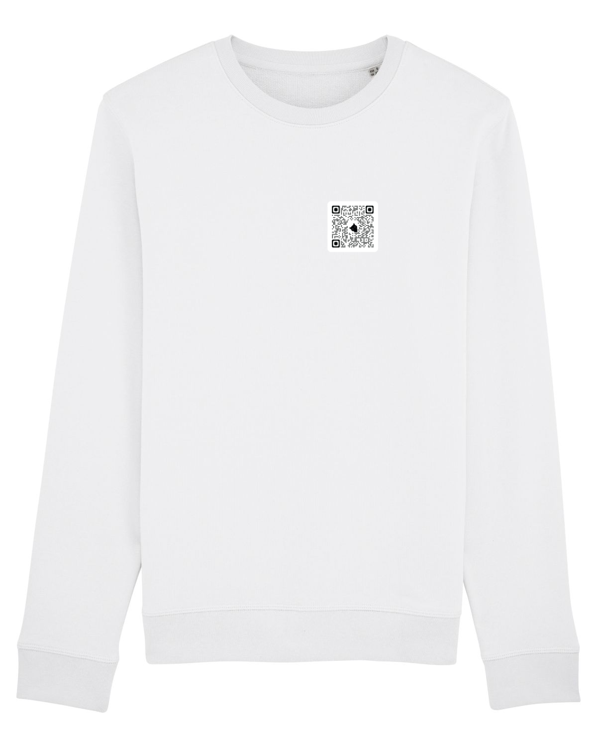 Bluză mânecă lungă Unisex Rise White