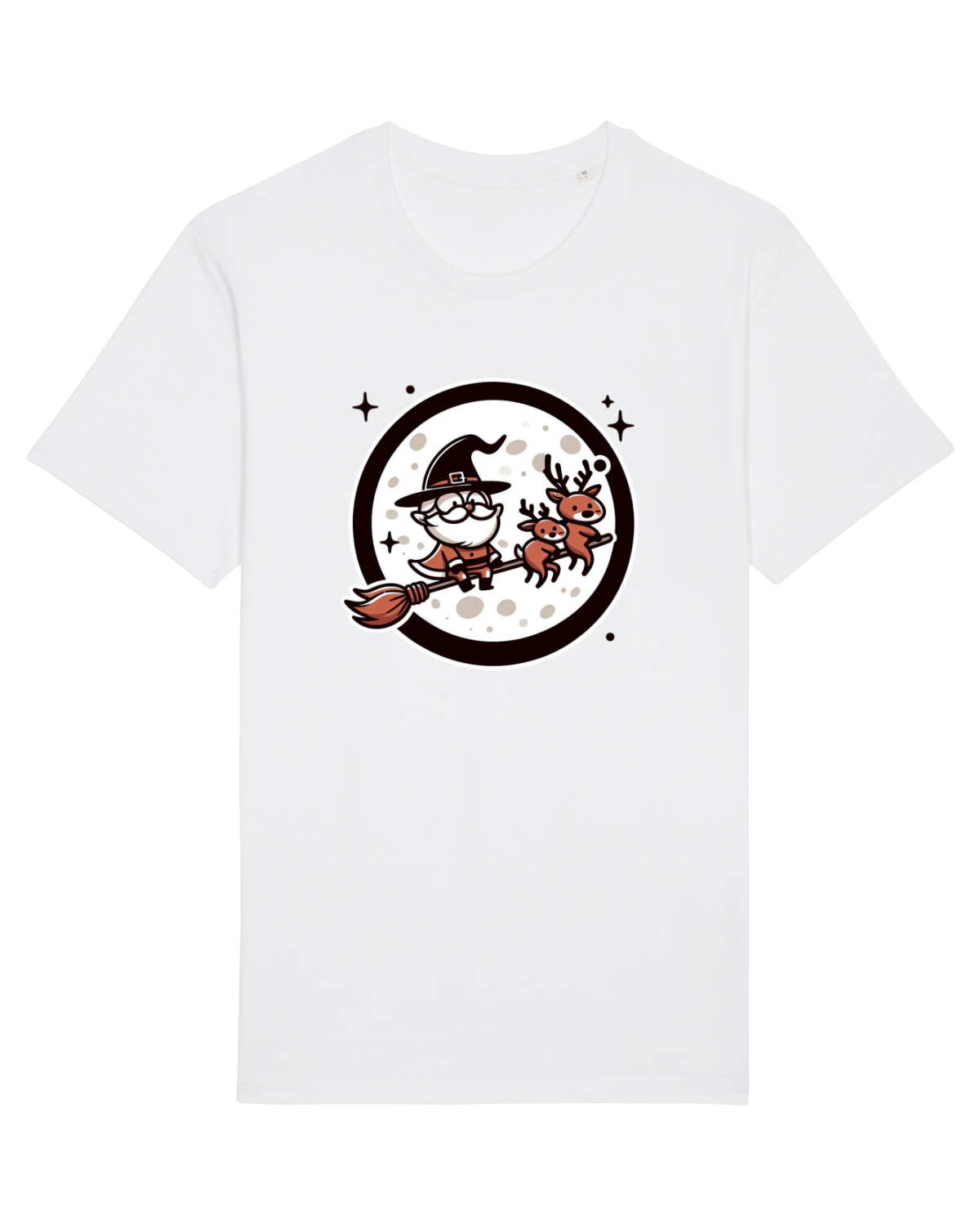 Tricou mânecă scurtă Unisex Rocker White