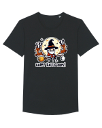Happy  Hallo - oops! 3 Tricou mânecă scurtă guler larg Bărbat Skater
