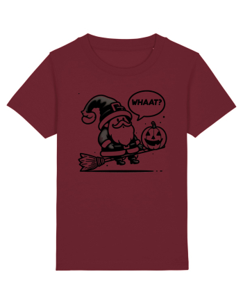 Happy  Hallo - oops! Whaat?  Burgundy