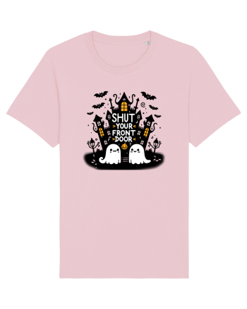Shut yout front door - 2 ghosts Cotton Pink