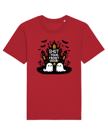 Shut yout front door - 2 ghosts Red