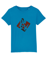 DARK (rosu, negru) Tricou mânecă scurtă  Copii Mini Creator