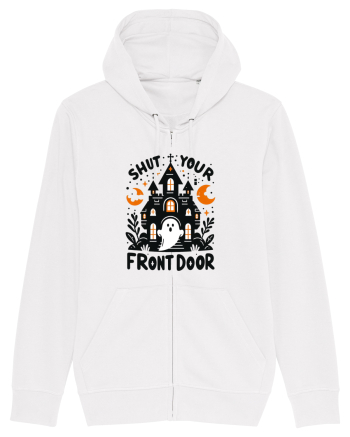 Shut your front door - cute  ghost White