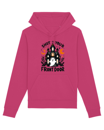Shut your front door - cute  ghost Raspberry